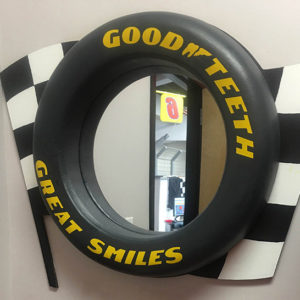 Race Car Mirror