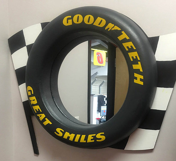 Race Car Mirror